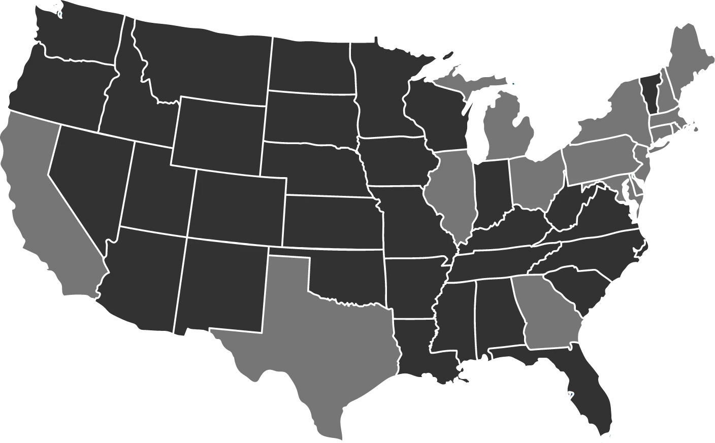 Deregulated Service Areas